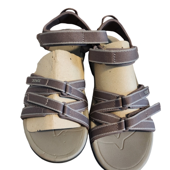 EUC Teva Purple Grey Lavender Tirra 4266 Hiking Adjustable Sandals - Picture 2 of 8